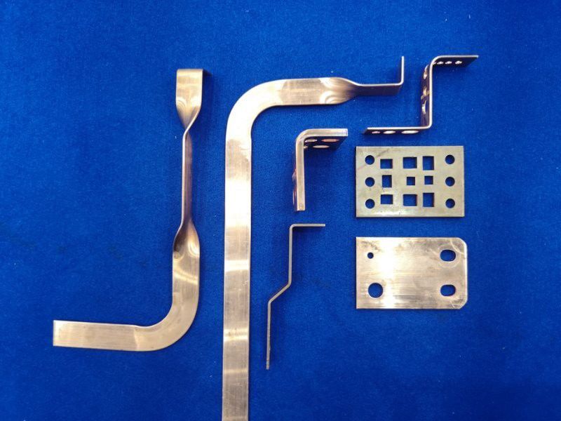 Campioni lavorazione sbarre di rame