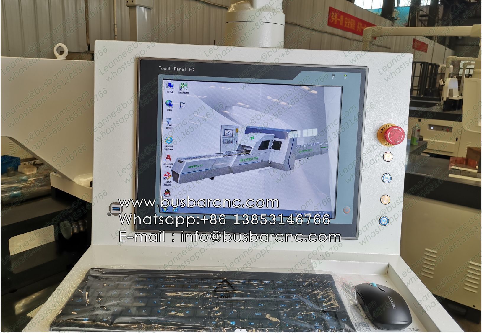 macchina per lavorazione sbarre rame