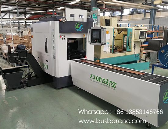 LJMA-160 CNC Copper Busbar Milling Chamfering Machine shearing machine