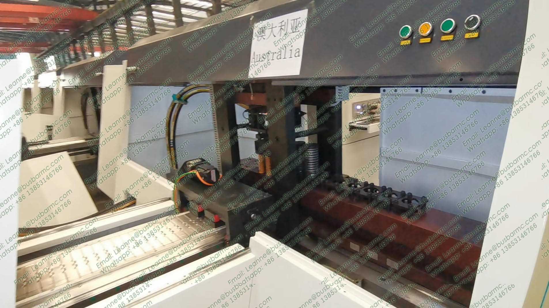 Punzonatura di precisione su barre in rame e alluminio