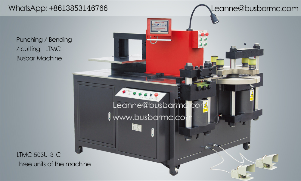 Macchina CNC per Lavorazione Sbarre 503U-3-C | Punzonatrice e Piegatrice 16x200mm per Quadristi